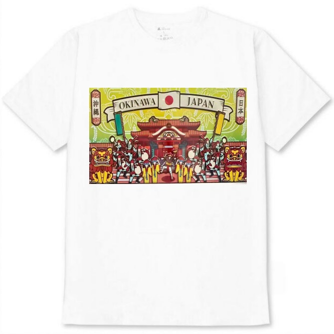 【沖縄県】白Tシャツ 大人用