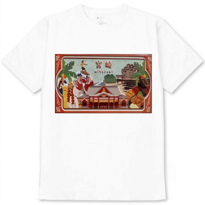 【宮崎県】白Tシャツ 大人用