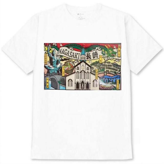 【長崎県】白Tシャツ 大人用