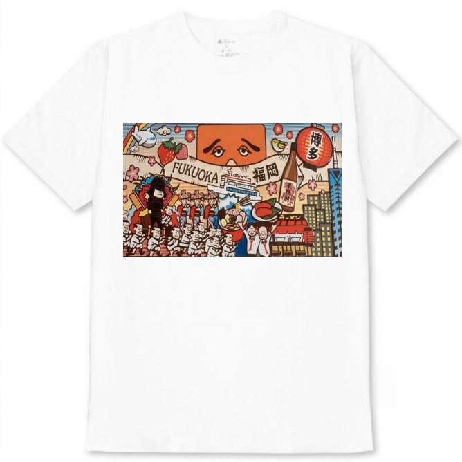 【福岡県】白Tシャツ 大人用