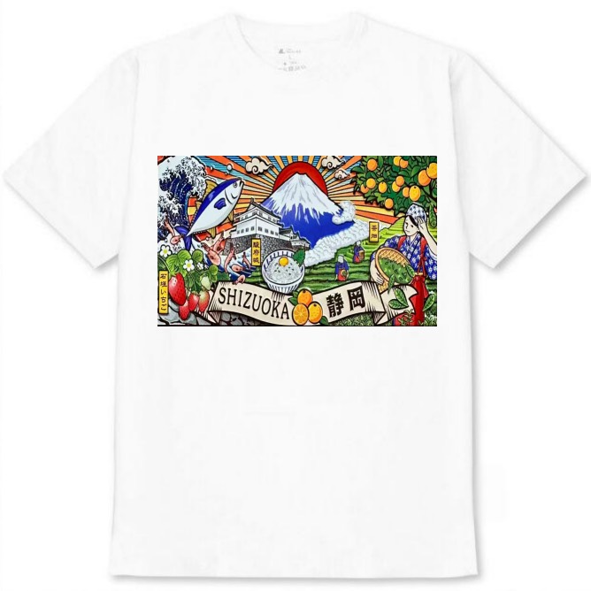 【静岡県 】白Tシャツ 大人用