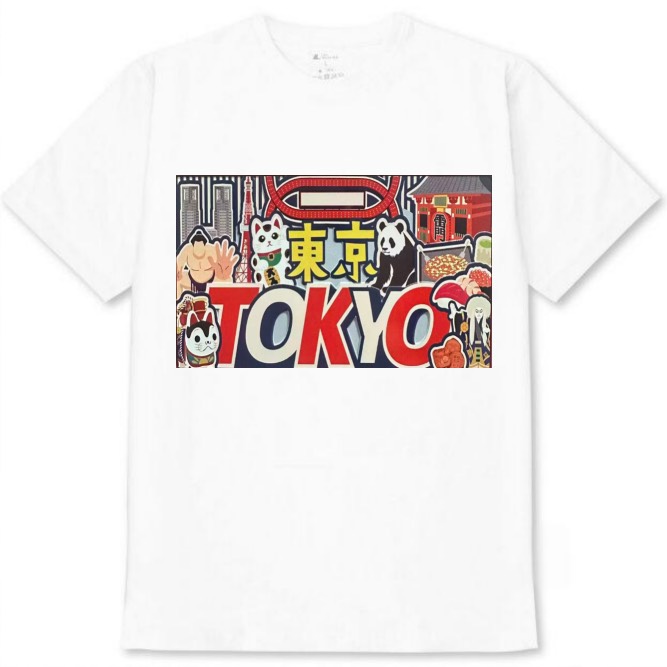 【東京都3】白Tシャツ 大人用