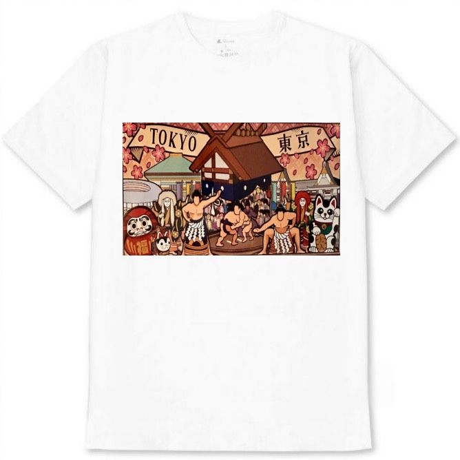 【東京都2】白Tシャツ 大人用