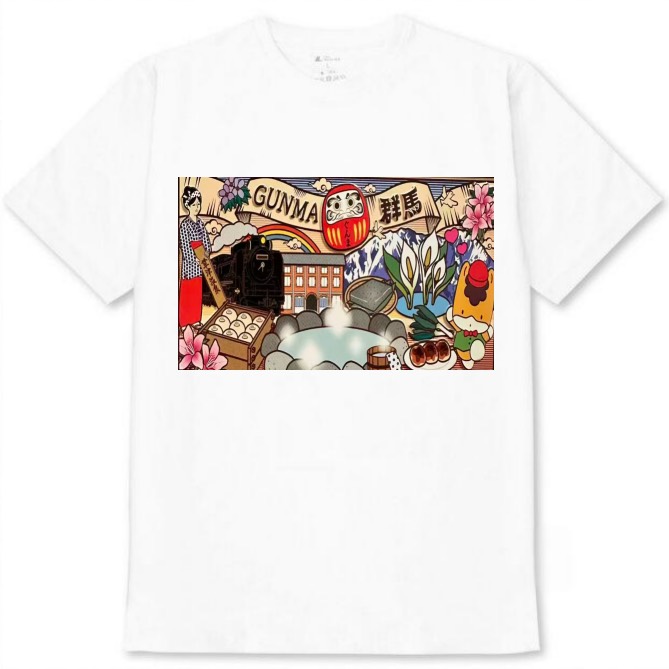 【群馬県】白Tシャツ 大人用