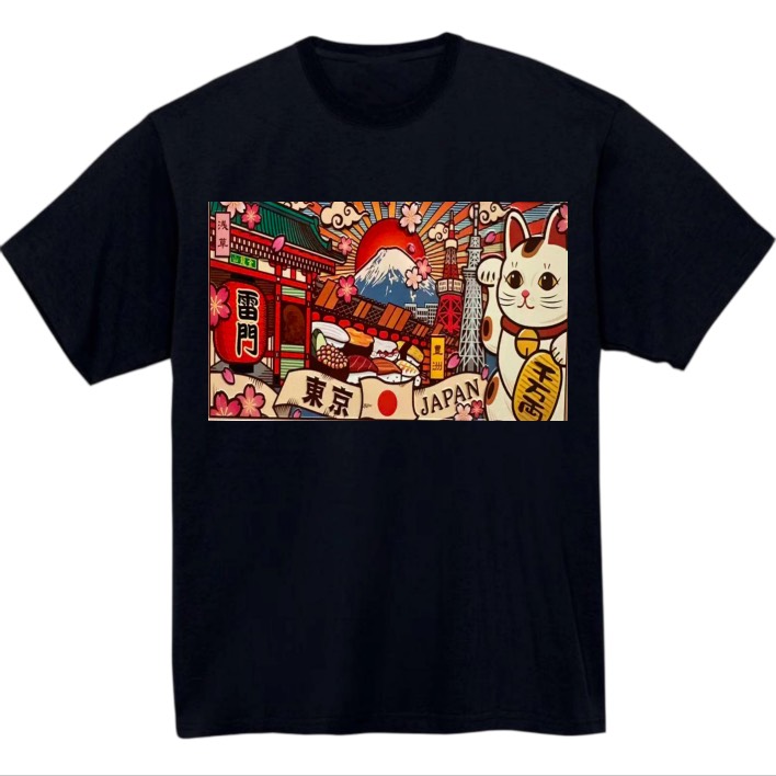 【東京都】黒Tシャツ 大人用