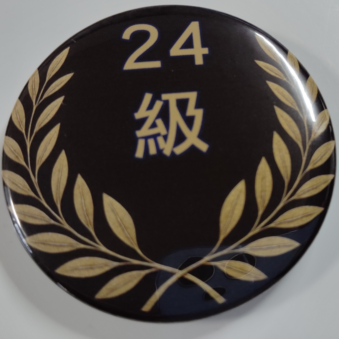 「２４級」缶バッジ58mm