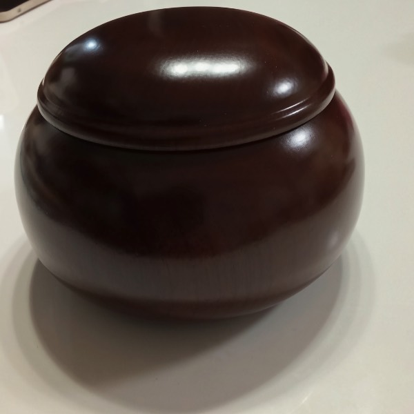赤檀碁笥(最大直径15cm)